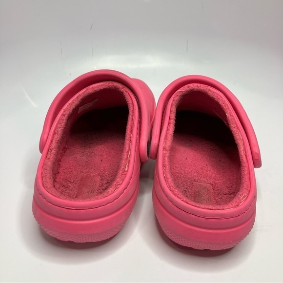 Crocs hot pink lined clogs unisex sizing - Picture 4 of 8